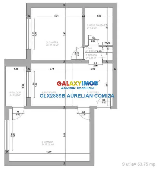 Apartament 2 camere Aviatiei, etaj 2/4 - foto 9