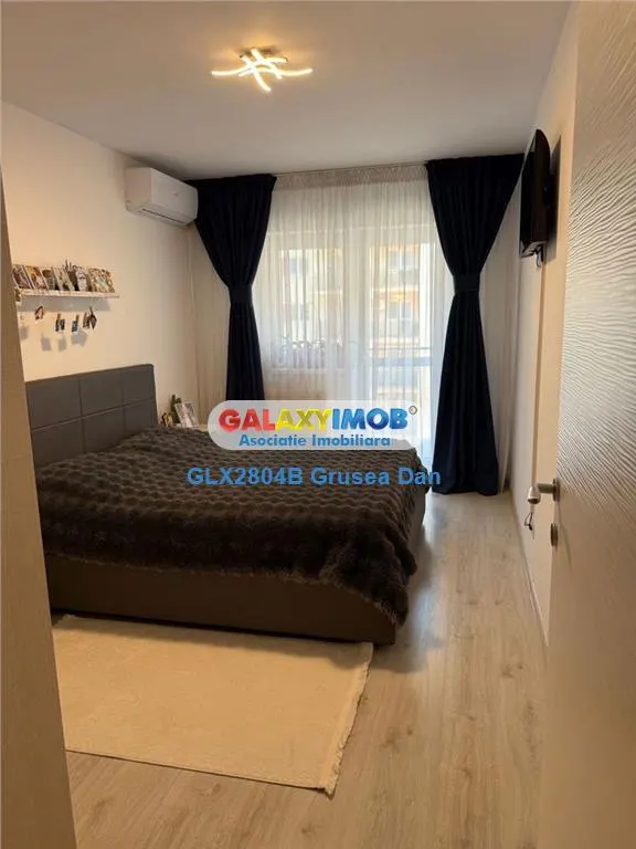 pallady 2 camere 54mp nou 2017 centrala AC balcon cada parcare metrou - foto 1