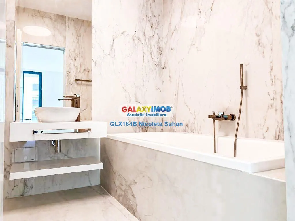 INCHIRIERE APARTAMENT LUX 4 CAMERE ONE HERASTRAU PARK -2 PARCARI SUBTE - foto 11