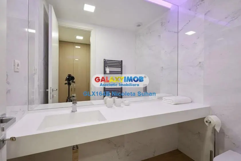 INCHIRIERE APARTAMENT LUX 4 CAMERE ONE HERASTRAU PARK -2 PARCARI SUBTE - foto 12