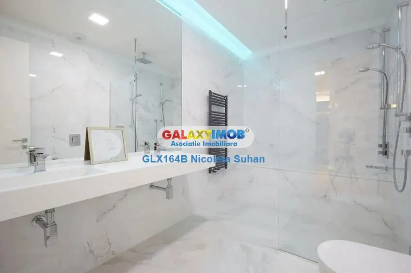 INCHIRIERE APARTAMENT LUX 4 CAMERE ONE HERASTRAU PARK -2 PARCARI SUBTE - foto 13