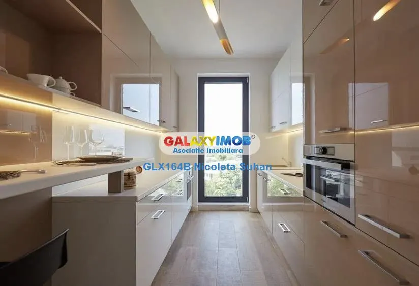 INCHIRIERE APARTAMENT LUX 4 CAMERE ONE HERASTRAU PARK -2 PARCARI SUBTE - foto 10