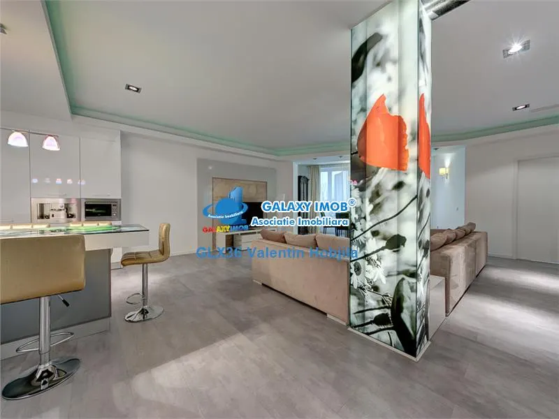 Vanzare apartament 4 camere lux Herastrau mobilat lux - foto 1