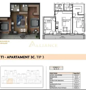 Apartament 3 camere Aparatorii Patriei - foto 3