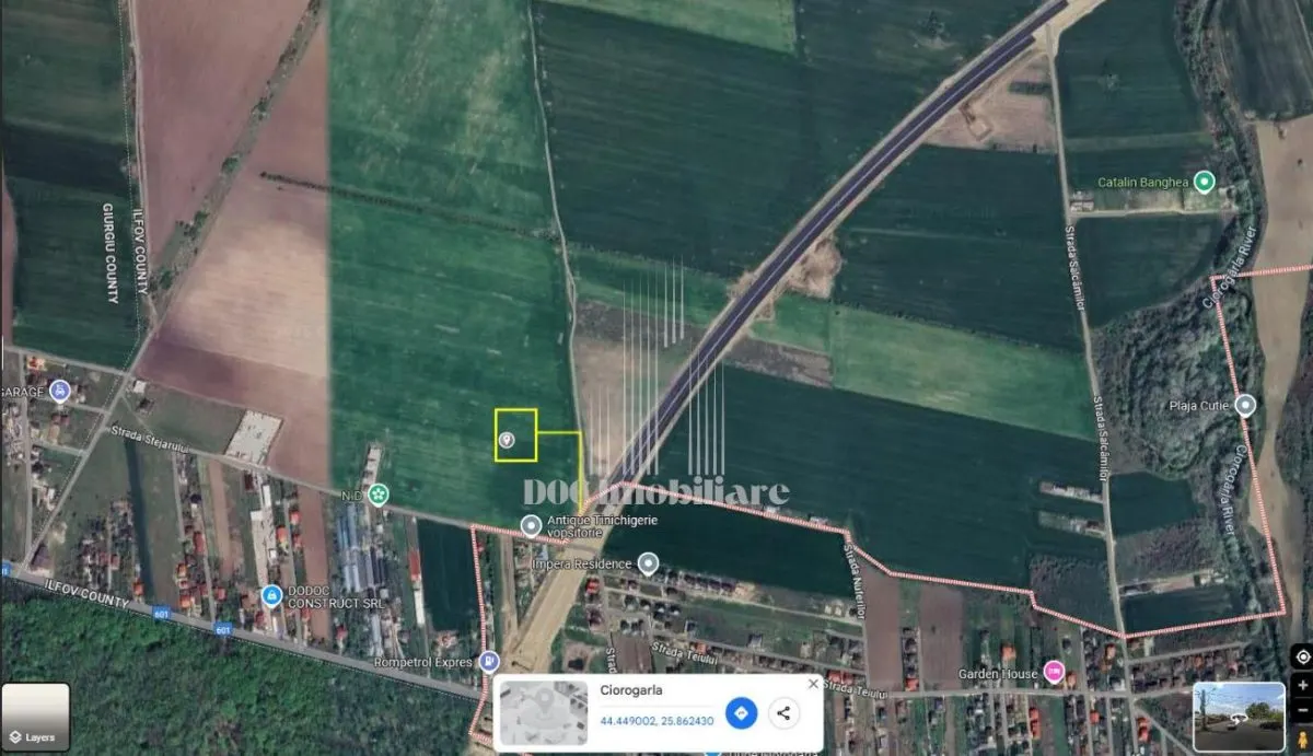 Vanzare teren intravilan I Ciorogarla-Centura Bucuresti I 500mp I Comision 0% - foto 1