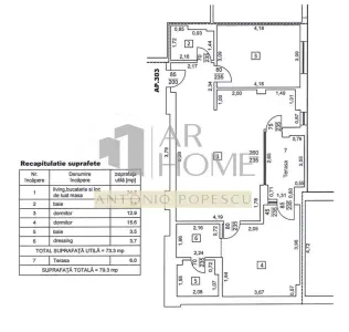 Apartament 3 camere, prima inchiriere, Ploiesti, ultracentral(Bucegi) - foto 18