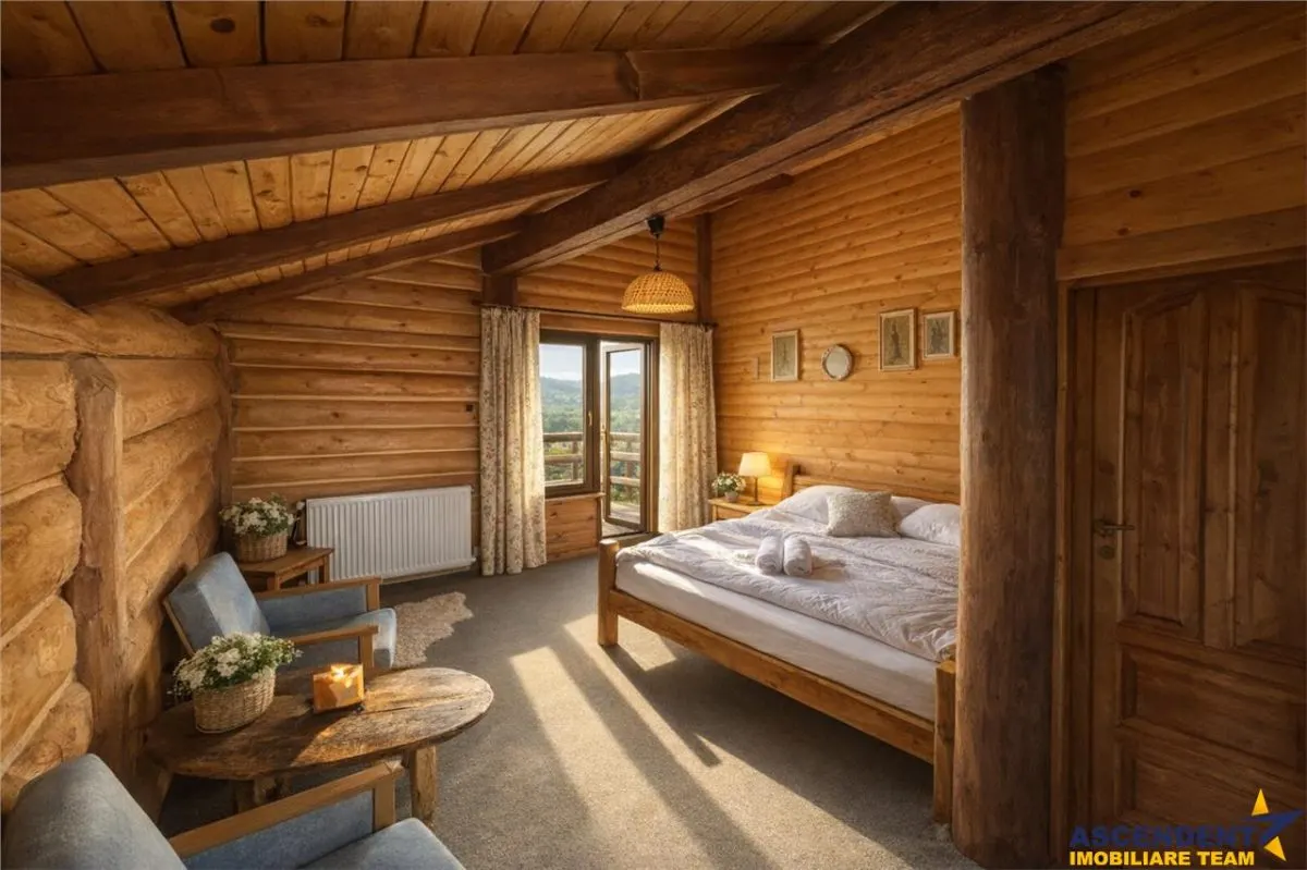 Resedinte montane,mobilate,echipate, jacuzzi,piscina,pretios areal,Sambata de Sus. - foto 4