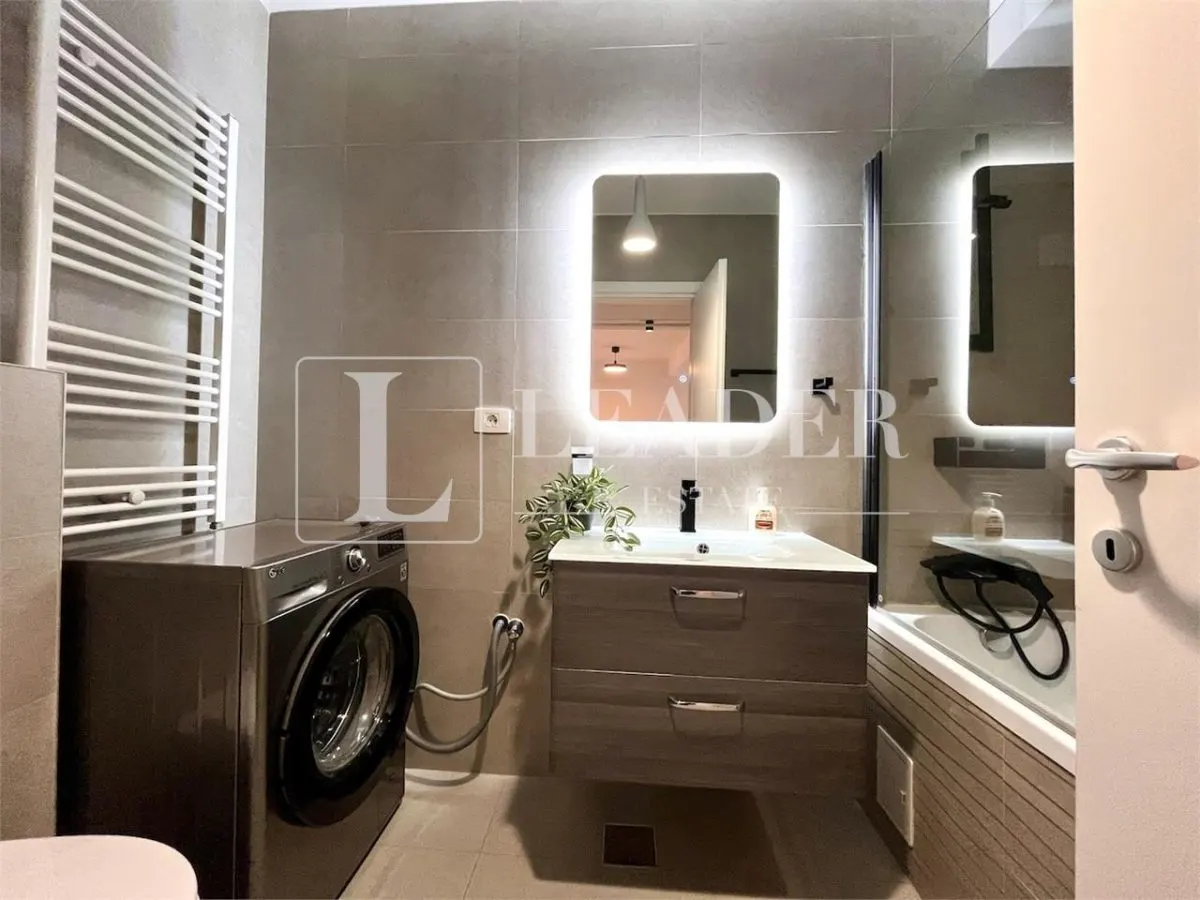 Apartament mobilat cu 2 camere | Pipera | Bloc 2020 | Parcare subterana - foto 18