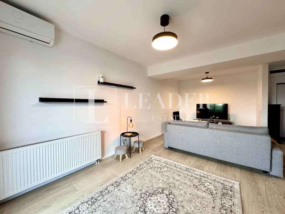 Apartament mobilat cu 2 camere | Pipera | Bloc 2020 | Parcare subterana - foto 5