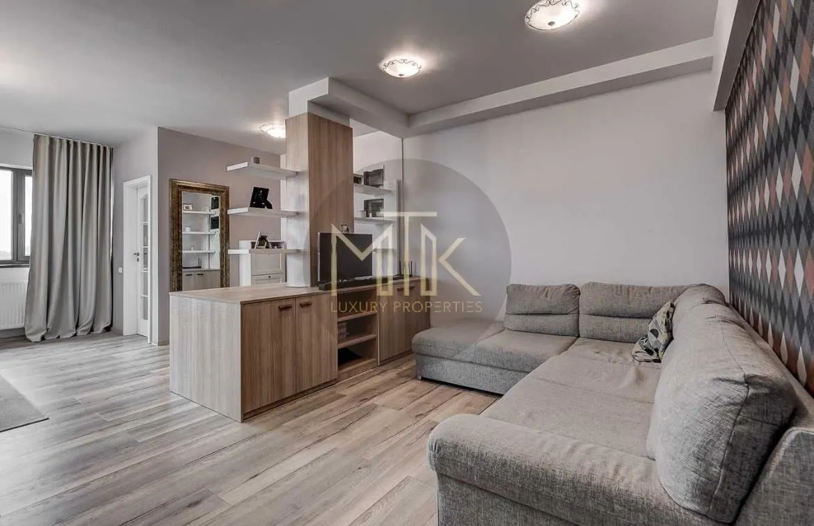 Apartament 3 camere, mobilat&utilat | Green Vista | SCOALA AMERICANA - Pipera - foto 1