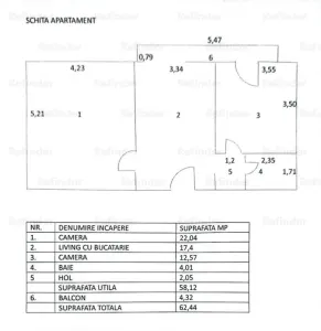Vanzare 2 camere Unirii - Mircea Voda | mobilat si utilat| - foto 12