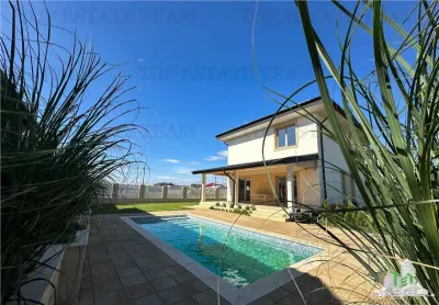 Vila lux 5 camere cu piscina in Dragomiresti-Vale - Dragomiresti-Vale
