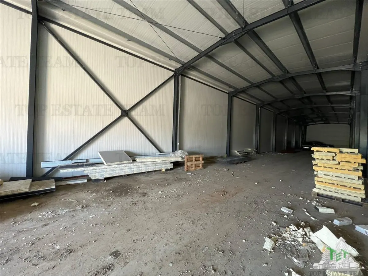 Spatiu comercial stradal, cu toate utilitatile stradal, la 100 m de A 1, pretabil supermarket, productie, depozit, 435mp utili , COMUNA ULMI, GURGIU - foto 15