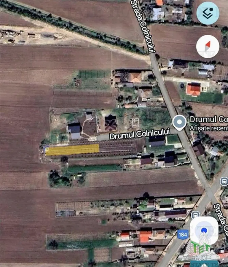 Teren Intravilan Moara Vlasiei 963 mp, Zona Superba, - foto 1