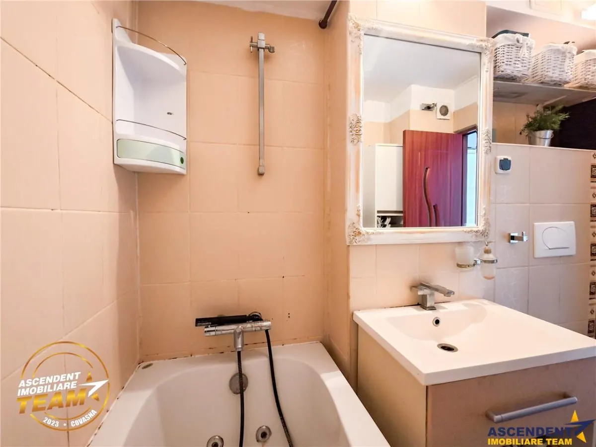 FILM& 3D!Apartament decomandat,3 camere,rezidential/servicii,Central,Sfantu Gheorghe. - foto 16