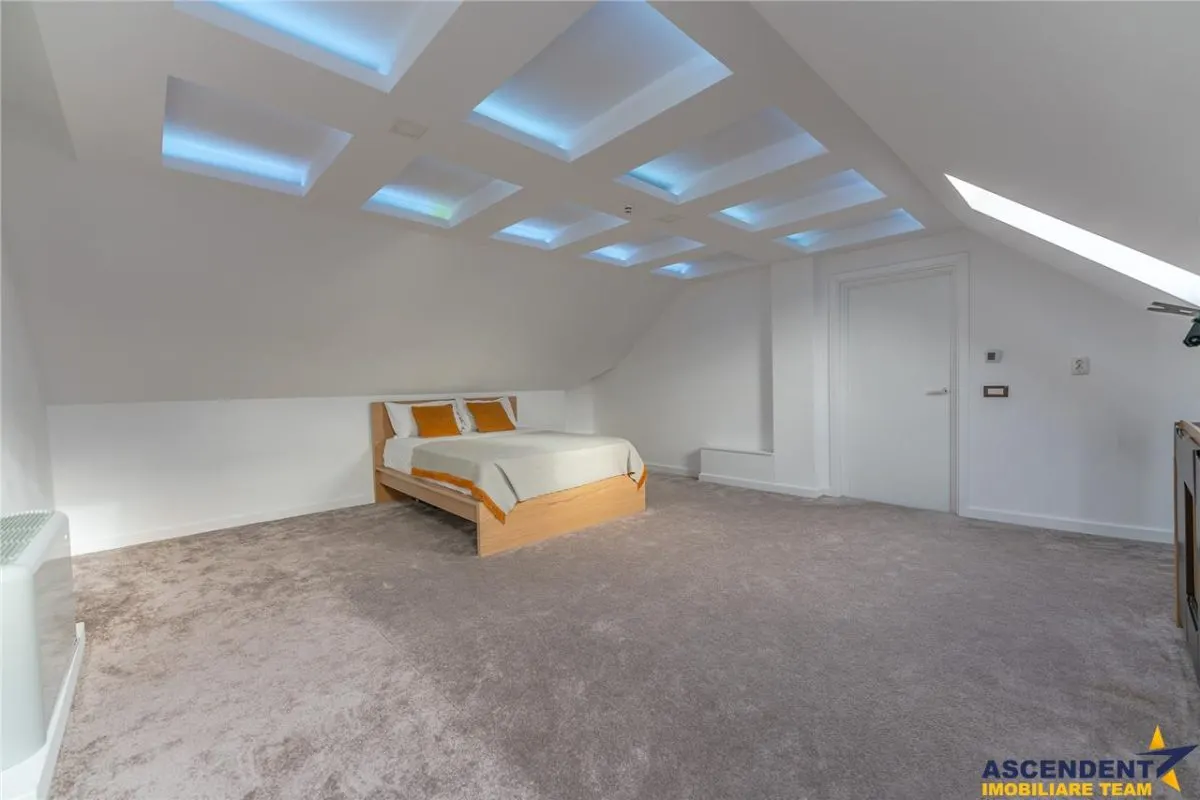 Pretabila si clinica/sediu firma:Vila high tech,semineu,jacuzzi,terasa,10 camere, Central, Brasov - foto 22