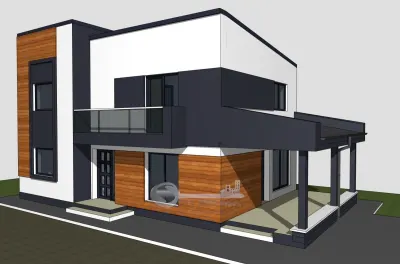 Teren cu autorizatie pentru vila 5 camere, 3 bai, P+1E, de vanzare in Valea Adanca Iasi - Valea Adanca