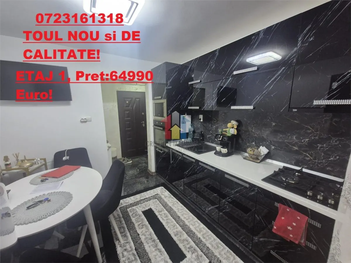 3 camere transformat in 2, ULTRAMODERN, Hipodrom - Microhala - foto 1