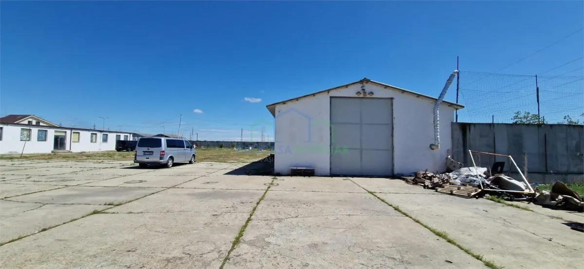 Doua hale in suprafata de 357  mp respectiv 475 mp si 5423 mp teren intravilan in Isalnita - foto 7