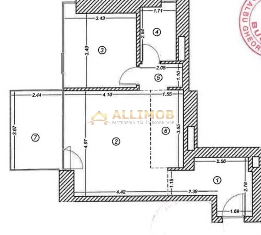Apartament 2 camere in One Verdi Park - foto 8