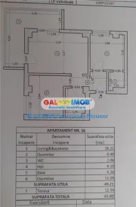 Apartament 3 Camere, Mobilat Utilat in Militari Residence 87.900 Euro - foto 8