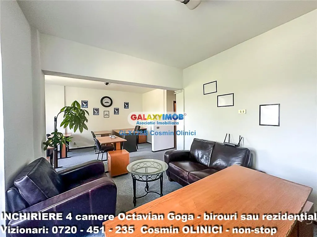 Inchiriere 4 camere Octavian GOGA ideal birouri sau rezidential - foto 5