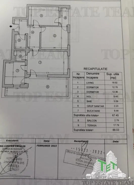 Apartament 3 camere | 20mp terasa + balcon | parcare acoperita + boxa | Rotar Park 2 - foto 8