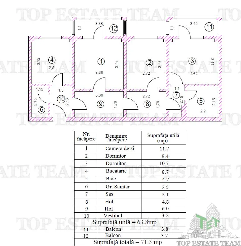 Apartament 3 camere | Mega Mall | Renovat si Utilat - foto 22